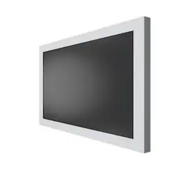 Chief LW40UW Impact On-Wall Kiosk Landscape 40in, White