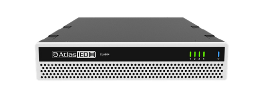 Atlas CLA804 800-W Four Channel Multi Impedance Power Share Amplifier