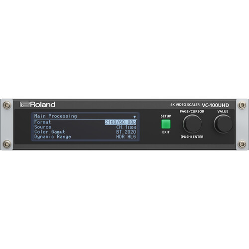 Roland Video VC-100UHD 4K Video Scaler/Converter/Streamer
