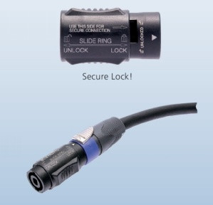 Hosa NL4MMX Neutrik Speaker Coupler, speakON to Same