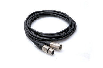 Hosa HXX-020 Pro Balanced Interconnect, REAN XLR3F to XLR3M, 20 ft