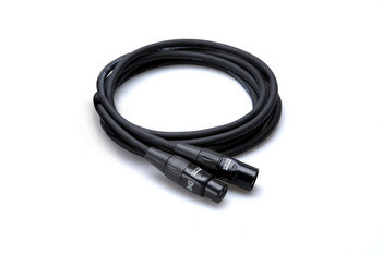 Hosa HMIC-010 Pro Microphone Cable, REAN XLR3F to XLR3M, 10 ft