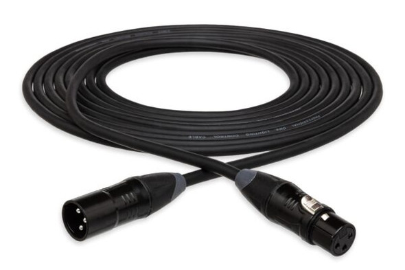 Hosa DMX-403 DMX 400 Series Cable XLR3M to XLR3F