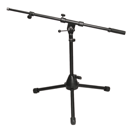 Hosa MSB-382BK Microphone Stand, Tripod Base, Black
