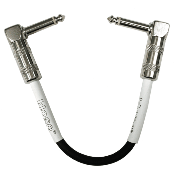 Hosa CPE-106 Guitar Patch Cable, Hosa Right-angle to Same, 6 in