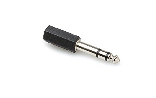Hosa GPM-103 Adapter, 3.5 mm TRS to 1/4 in TRS
