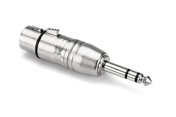 Hosa GXP-143 Adapter, XLR3F to 1/4 in TRS