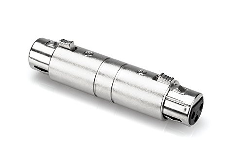 Hosa GXX-145 Gender Changer, XLR3F to Same