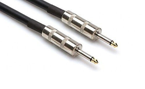 Hosa SKJ-2100 Edge Speaker Cable, Neutrik 1/4 in TS to Same, 100 ft