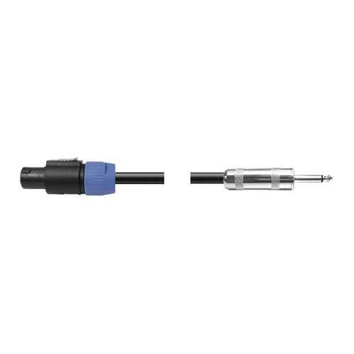 Hosa SKT-475Q Pro Speaker Cable, REAN Loudspeaker to 1/4 in TS, 75 ft