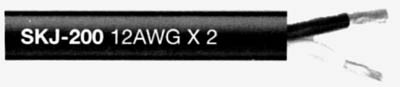 Hosa SKJ-200 Speaker Cable, Black Jacket, 250 ft