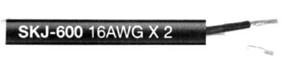 Hosa SKJ-600 Speaker Cable, Black Jacket, 500 ft