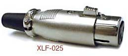 Hosa XLF-025 Connector, XLR3F