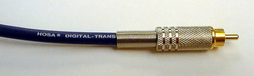 Hosa DRA-503 S/PDIF Coax, RCA to Same, 3 m