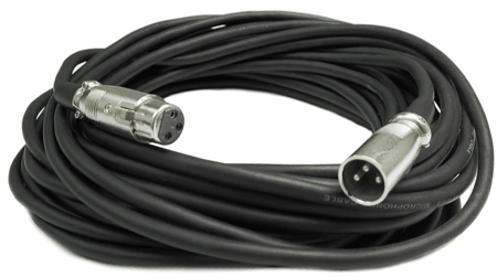 Hosa EBU-050 AES/EBU Cable, Hosa XLR3F to XLR3M, 50 ft