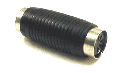 Hosa GMD-108 MIDI Coupler, 5-pin DIN to Same