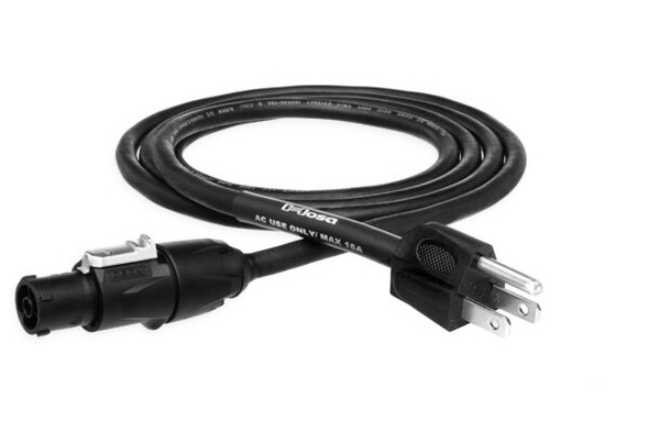 Hosa PRX-110 Power Cord, Power X to Power X, 14 AWG x 3 OFC, SJOOW Jacket, 15 A, 10 ft
