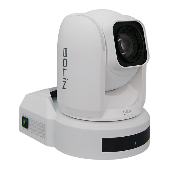 Bolin Technology R9-420FW 20X Zoom 4K 60 P Professional PTZ Camera White 12G SDI and HDMI