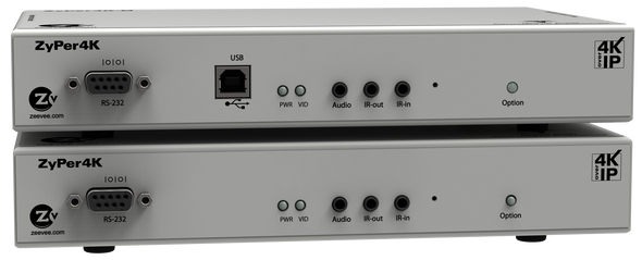 ZeeVee Z4KENCF3U Z4KENCF3U, ZyPer4k HDMI 2.0 Fiber Encoder, USB