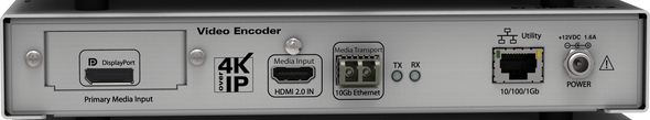 ZeeVee Z4KDPENCF3 Z4KDPENCF3, ZyPer4K, Single, HDMI 2.0 with Display Port, Transmitter (Encoder) Fiber, Cables not included.