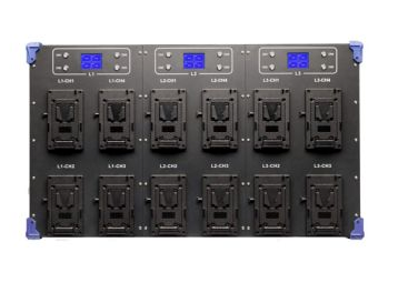 FXLion PL-QBL12 Fxlion PL-QBL12 12 CH Bi-Voltage Wall Charger (V-Mount)