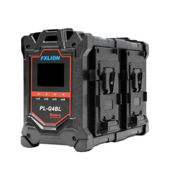 FXLion PL-Q4BL Fxlion 4 CH Smart Charger – 16.8V / 4A (V-Mount)
