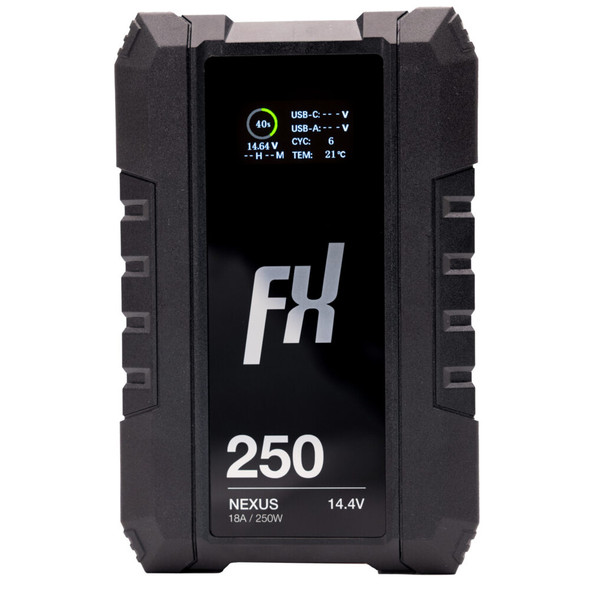 FXLion BP-250SL Nexus BP-250SL – Smart V-Mount Battery with LCD & USB-C