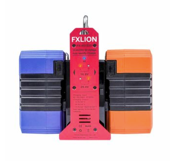 FXLion FX-4S7S2D Fxlion Dual Channel Automatic Voltage Charger (V-Mount)