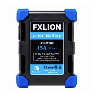 FXLion AN-M160 Fxlion High Power Square Battery – 14.8V/159Wh Gold-Mount Battery