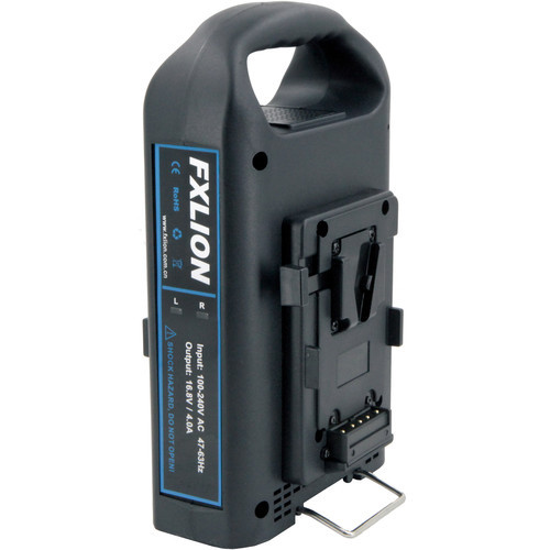 FXLion PL-Q280B Dual Channel V-Mount Fast Battery Charger