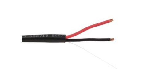 Liberty Cable RVSPK142WH 500' White RunAV 14 AWG 2 Conductor Speaker Cable Box