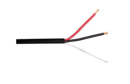 Liberty Cable RVSPK162WH 500' White White RUNAV 16 AWG 2 Conductor Speaker Cable Box Box