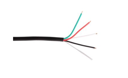 Liberty Cable RVSCR224WH 1000' White RunAV 22/4 Stranded Security Cable CMR rated Box