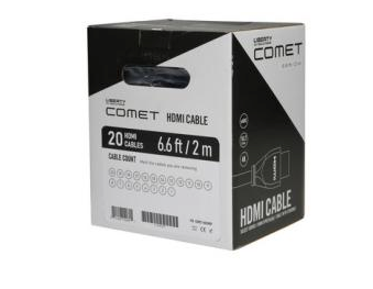 Liberty Cable COMET-H01MBP 3.28' COMET 10G HDMI CBL BLK 1.0M