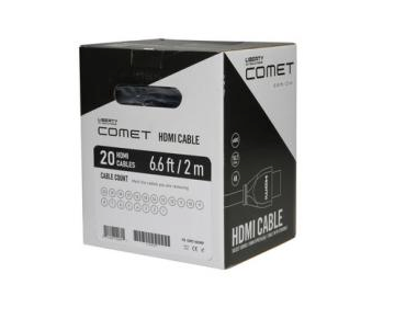 Liberty Cable COMET-H01.5MBP 4.92' COMET 10G HDMI CBL BLK 1.5M