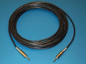 Liberty Cable 221P-3.5TRSM-M-10 10 ft 3.5mm Stereo Audio cable for permanent installations
