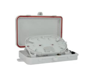 Liberty Cable RF-WM04PIO Wall-mount fiber distribution box -- 4 port with outdoor rating (requires couplers)