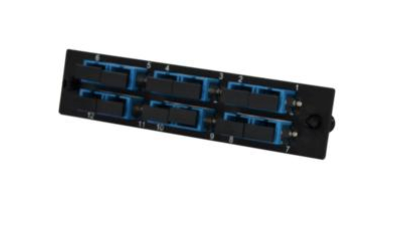 Liberty Cable RF-12PLSM-6DSC insert Panel -- 1 slot -- single mode OS2-- 6 duplex SC