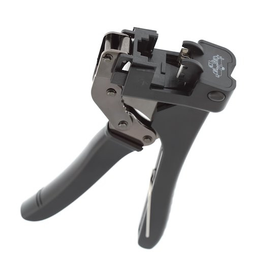 Liberty Cable EHT010 Category 6A 180 Degree Cut & Crimp Tool for Keystone Compatible Inserts