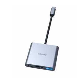 Liberty Cable TU-110DOC TeamUp+ 3 in 1 USB Dock/Hub