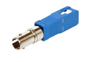 Liberty Cable RF-SSMSCFSCM-IL Fiber optic adapter -- simplex single mode female ST to male SC