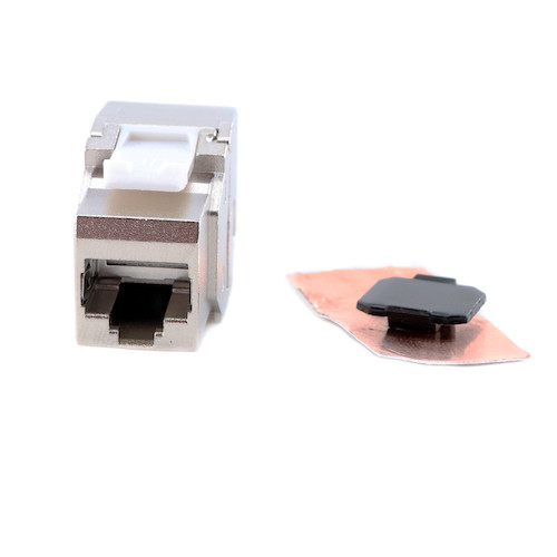 Liberty Cable 1A68TPZA0 Liberty Category 6A STP 180 Degree Keystone Insert