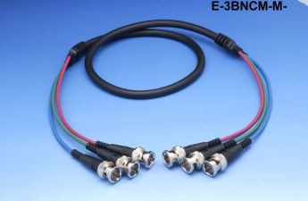 Liberty Cable E-3BNCM-M-100 BNC-BNC RGB3 100FT JMPR