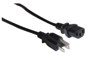 Liberty Cable P10A-15P-C13-12 12' POWER CORD 5-15P-C13 SH 10A 12