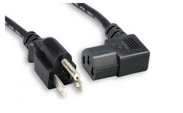 Liberty Cable P10A-15P-C13-06 6' POWER CORD 5-15P-RA C13 10A 6'