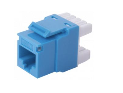 Liberty Cable 0A68RP000-YL Liberty Category 6 U/UTP 180 Degree Keystone Insert