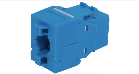 Liberty Cable 1A68TP0A0-GN Liberty Category 6A U/UTP 180 Degree Keystone Insert