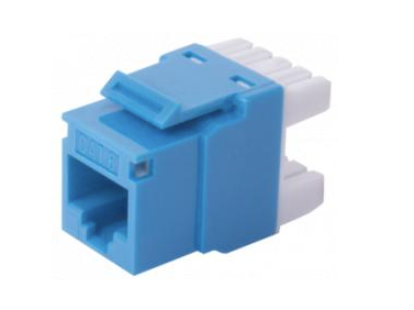Liberty Cable 0A68RP000-RD Liberty Category 6 U/UTP 180 Degree Keystone Insert