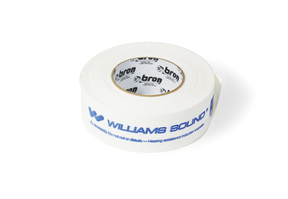 Williams Sound FWT 001 Loop flat wire tape, 2\" x 180\'"