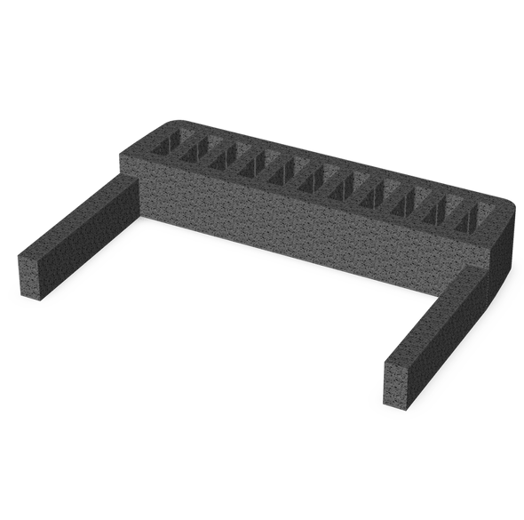 Williams Sound FMP 042 12-slot foam insert for DigiWave for CCS 042 carry case